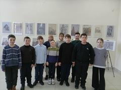 Посещение выставки “Фронтовой рисунок"